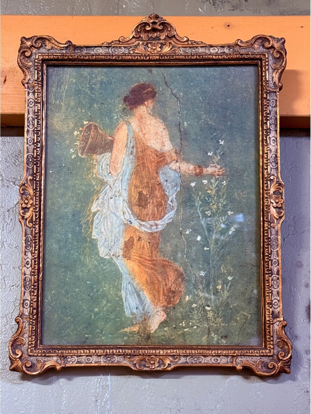 Framed Art 'La Flora' Goddess of Spring